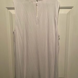 Pale Sky Embroidered Tank Top